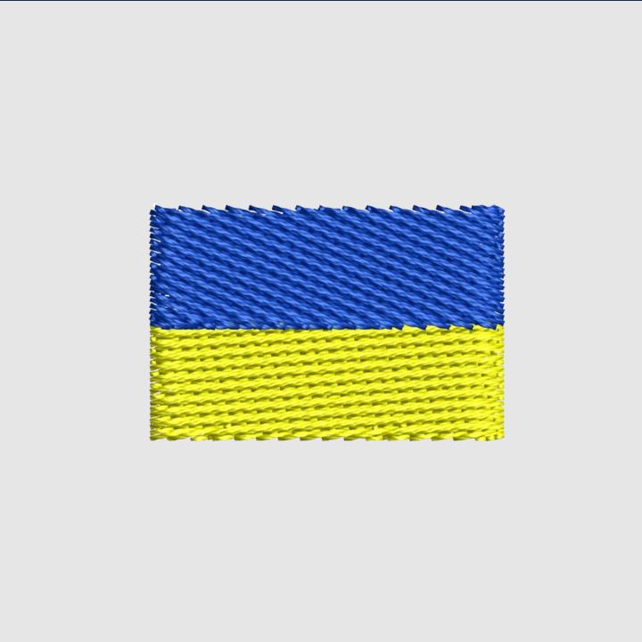 Flag of Ukraine | Embroidered Hoodie | Regular Fit