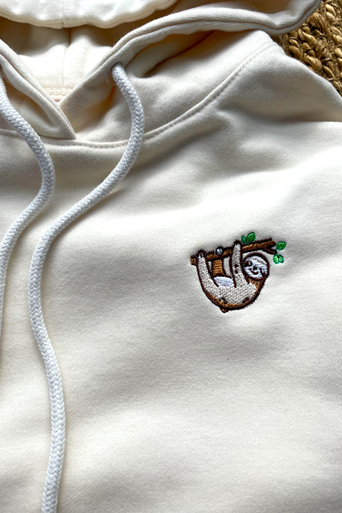 Sloth | Embroidered Hoodie | Regular Fit