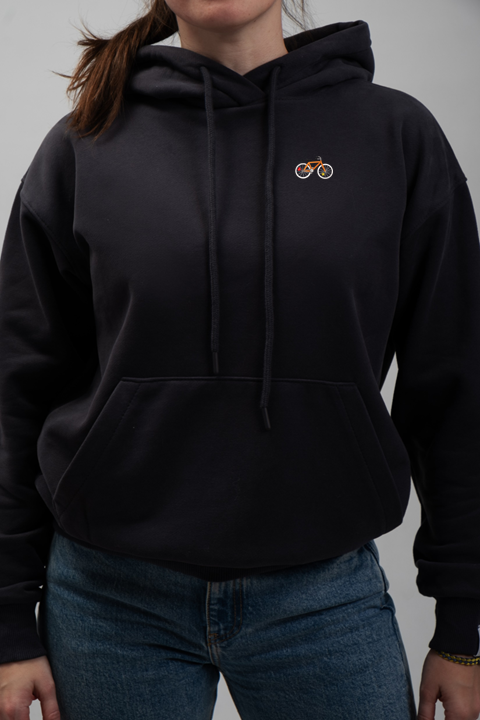 Bicycling | Embroidered Hoodie | Regular Fit