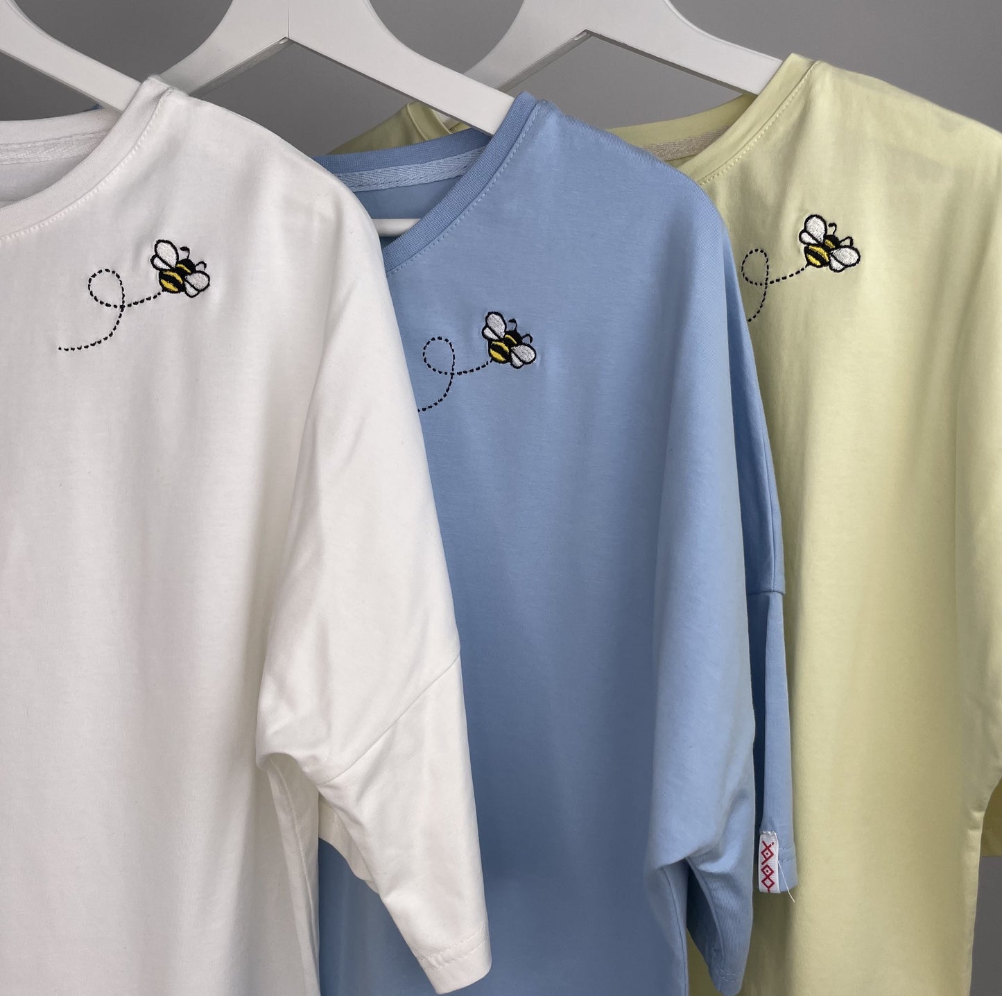 The Bee | Embroidered T-Shirt | Oversized Fit