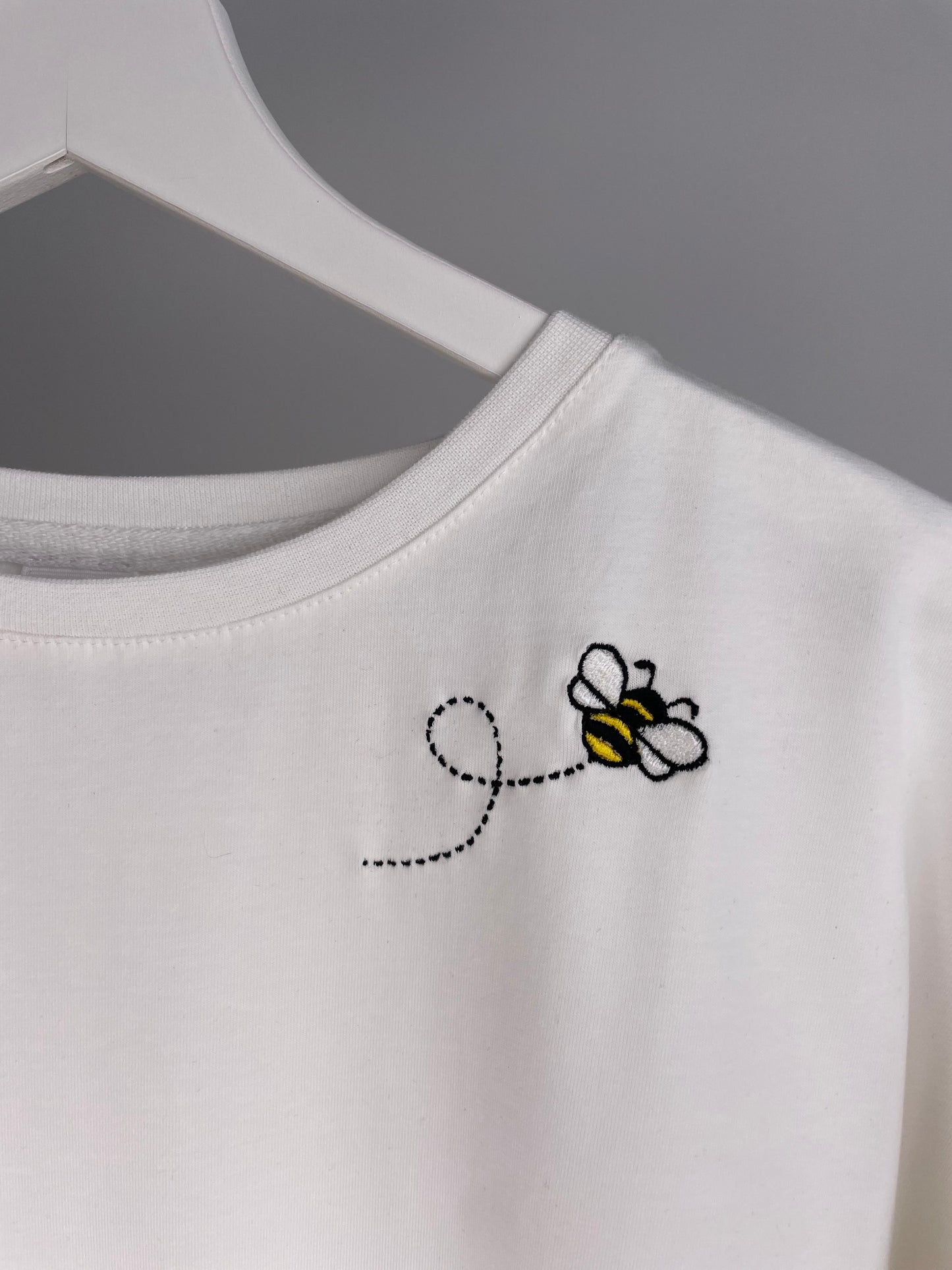 The Bee | Embroidered T-Shirt | Oversized Fit