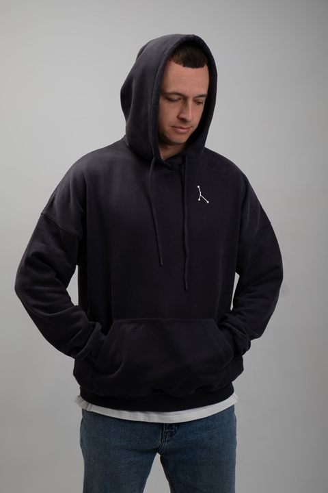 Cancer Constellation | Embroidered Hoodie | Regular Fit