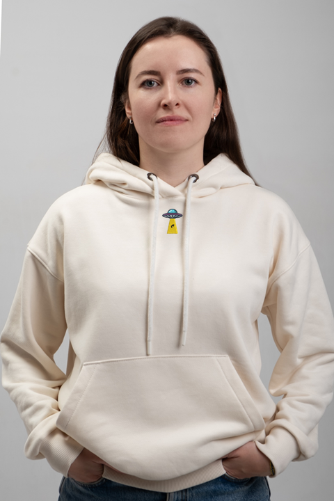 UFO | Embroidered Hoodie | Regular Fit