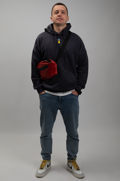 UFO | Embroidered Hoodie | Regular Fit