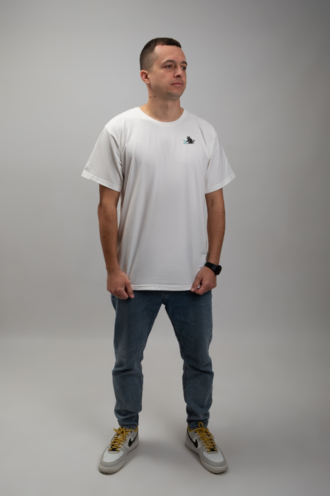 Cat | Embroidered T-Shirt | Regular Fit