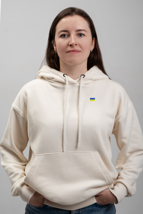 Flag of Ukraine  | Embroidered Hoodie | Regular Fit