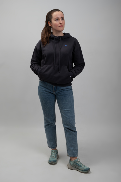 Flag of Ukraine  | Embroidered Hoodie | Regular Fit