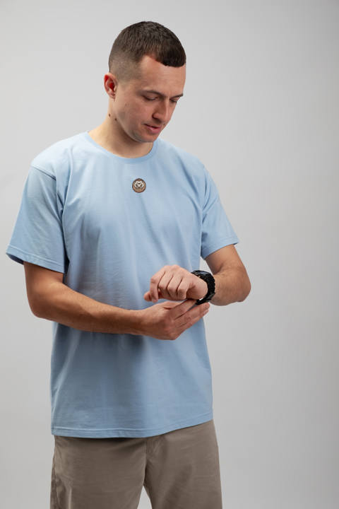 Hedgehog | Embroidered T-Shirt | Regular Fit