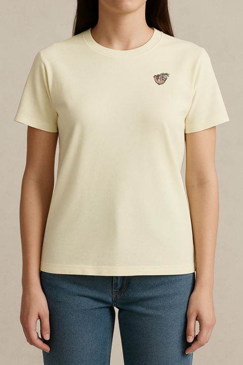 Sloth | Embroidered T-Shirt | Regular Fit