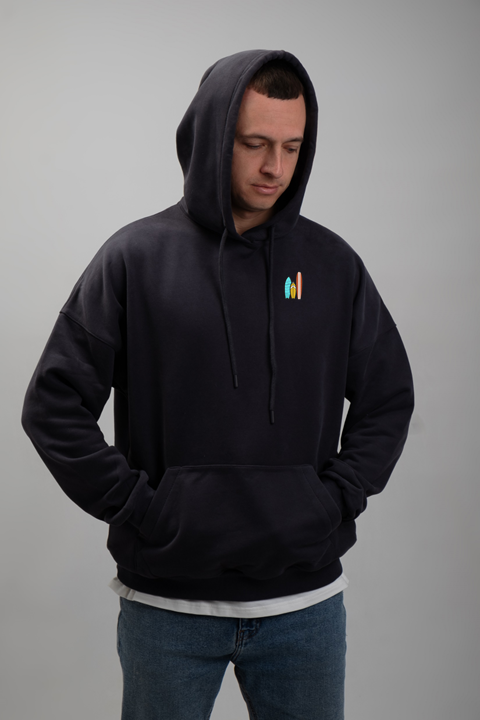 Surfing | Embroidered Hoodie | Regular Fit