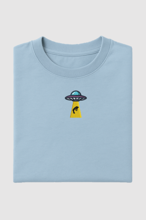 UFO | Embroidered T-Shirt | Oversized Fit