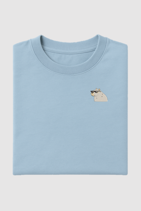 Capybara | Embroidered T-Shirt | Oversized