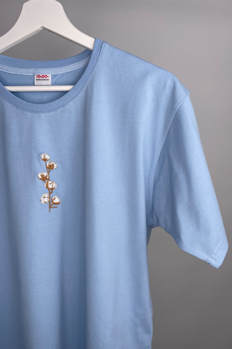 Cotton Branch | Embroidered T-Shirt | Regular Fit