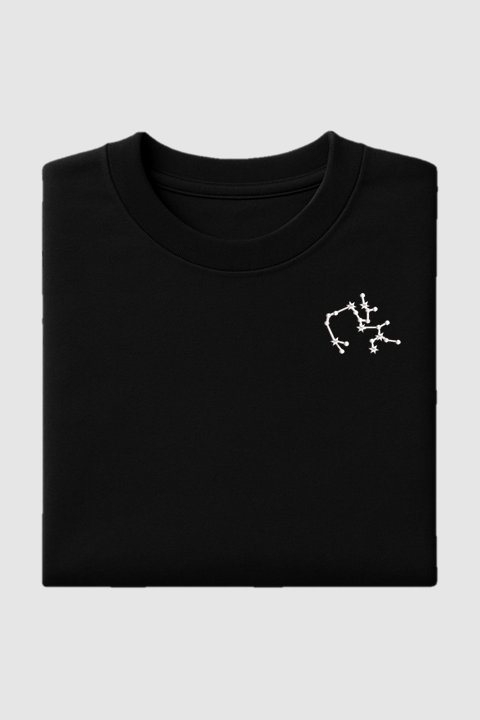 Sagittarius Constellation | Embroidered T-Shirt | Regular Fit