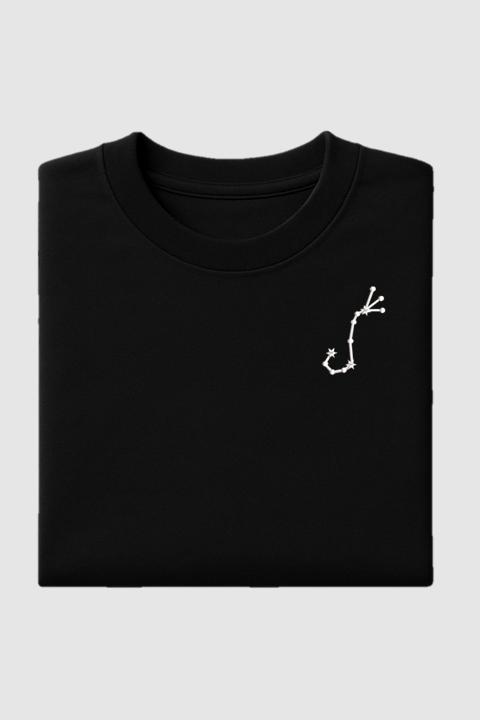Scorpio Constellation | Embroidered T-Shirt | Regular Fit