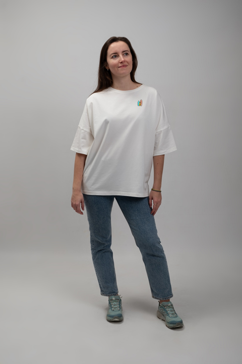 Surfing | Embroidered T-Shirt | Oversized Fit