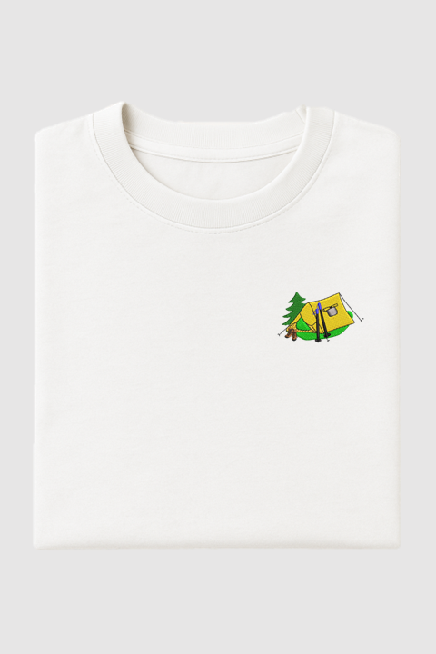 Hiking | Embroidered T-Shirt | Oversized Fit